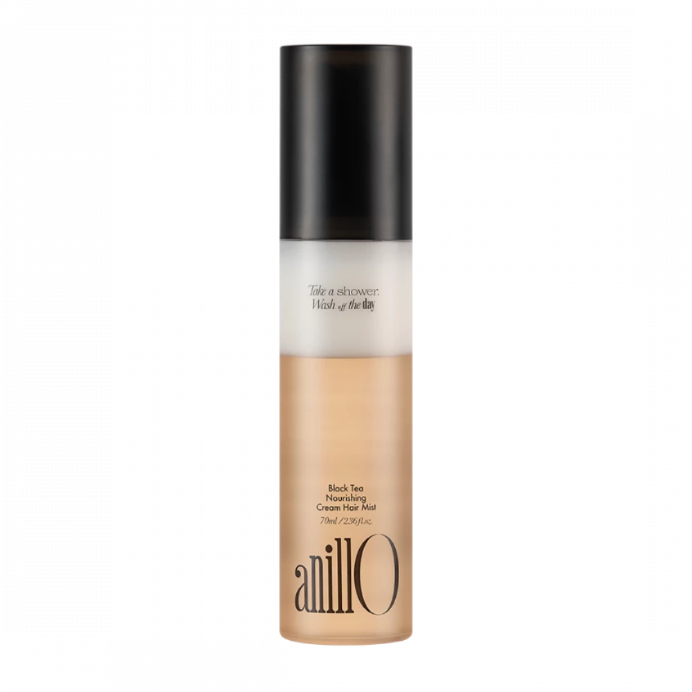 ANILLO Black Tea Nourishing Cream Hair Mist 70ml - Поживний крем-спрей для волосся ANILLO Black Tea Nourishing Cream Hair Mist 70ml - Поживний крем-спрей для волосся
